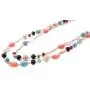 BOCAR 2 Layer Long Link Chain Necklace Crystal Beads Women Party Long Necklace Gift BOCAR 2 Layer Long Link Chain Necklace Crystal Beads Women Party Long Necklace Gift
