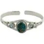 NOVICA 925 Sterling Silver Cuff Bracelet with Reconstituted Turquoise and Blue Topaz Azure Heavens NOVICA 925 Sterling Silver Cuff Bracelet with Reconstituted Turquoise and Blue Topaz Azure Heavens