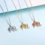 IEFRICH Cubic Zirconia Horse Elephant Turtle Sunflower Pendant Necklaces for Women Girls, 14K Gold Plated Crystal Heart Necklace Jewelry Gifts IEFRICH Cubic Zirconia Horse Elephant Turtle Sunflower Pendant Necklaces for Women Girls, 14K Gold Plated Crystal Heart Necklace Jewelry Gifts