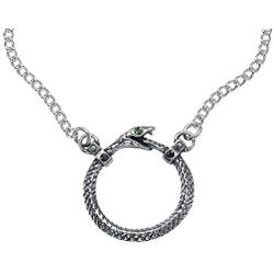 Alchemy of England Sophia Serpent Necklace Silver