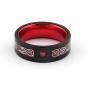 Gungneer Mens Stainless Steel Red Black Celtic Knot Ring Band Infinity Irish Love Protection Jewelry Accessories