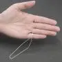 Sterling Silver 1.3mm Cable Chain Necklace Solid Italian Nickel-Free, 15-24 Inch Sterling Silver 1.3mm Cable Chain Necklace Solid Italian Nickel-Free, 15-24 Inch