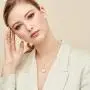 Glimmerst 18K Gold Plated Stainless Steel Initial Necklace White Shell Round Coin Letter Pendant Necklace Personalized Name Necklace for Women Girls Glimmerst 18K Gold Plated Stainless Steel Initial Necklace White Shell Round Coin Letter Pendant Necklace Personalized Name Necklace for Women Girls