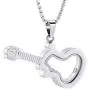zeqingjw Glass Guitar Cremation Jewelry Urn Necklace Memorial Lockets for Ashes Stainless Steel Ashes Pendants Keepsake Jewelry zeqingjw Glass Guitar Cremation Jewelry Urn Necklace Memorial Lockets for Ashes Stainless Steel Ashes Pendants Keepsake Jewelry