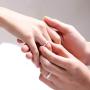 FANCIME Highlights 925 Sterling Silver Wedding Band Couples Ring For Men Women Sets Promise Ring for Couples, Women SIZE 4.5