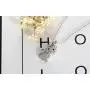 Cute Cat Kitty Pendant Necklace with Crystal Link Chain Sweet Gift Girls Kids Women Jewelry Necklace
