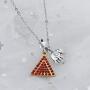 SEIRAA Delta Sigma Theta Gift DST Sorority Paraphernalia Elephant Delta Necklace Sorority Jewelry for Women Girls
