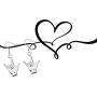 FUSTMW ASL Necklace I Love You Hand Sign Language Charm Pendant Necklace Sign Language Jewelry Interpreter Gift ASL Jewelry Gift for Deaf