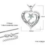 Star and Moon Heart Necklace 925 Sterling Silver Necklace I Love You Forever Pendant with Cubic Zirconia, Valentines Mothers Day Jewelry Gifts for Girls Couples Girlfriend Mom Wife Star and Moon Heart Necklace 925 Sterling Silver Necklace I Love You Forever Pendant with Cubic Zirconia, Valentines Mothers Day Jewelry Gifts for Girls Couples Girlfriend Mom Wife