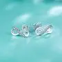 Women Earrings Studs 925 Sterling Silver Dangle Drop Earrings Infinity Love Round Cut CZ Diamond Jewelry Women Girls Gift for Valentines Day Women Earrings Studs 925 Sterling Silver Dangle Drop Earrings Infinity Love Round Cut CZ Diamond Jewelry Women Girls Gift for Valentines Day