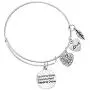 Infinity Collection Cousin Gift, Cousins by Chance, Friends by Choice Charm Adjustable Bangle, Cousin Jewelry for Women for Cousins Infinity Collection Cousin Gift, Cousins by Chance, Friends by Choice Charm Adjustable Bangle, Cousin Jewelry for Women for Cousins