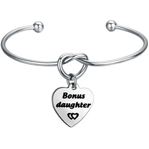 Gzrlyf Step Mom Bracelet Step Daughter Knot Bracelet Step Mom Daughter Gifts Wedding Gift for Mother in Law Daughter in Law Gzrlyf Step Mom Bracelet Step Daughter Knot Bracelet Step Mom Daughter Gifts Wedding Gift for Mother in Law Daughter in Law