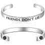 MAOFAED Friendship Jewelry Fandom Gift Tv Show Inspired Gift Friend Don’t Lie Gift for Friend