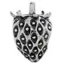 925 Sterling Silver Charm For Bracelet Strawberry Bead Food Drink Fine Jewelry For Women Gifts For Her