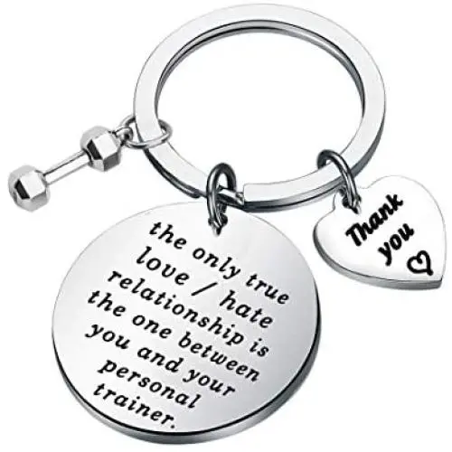 AKTAP Personal Trainer Gift Workout Gifts Funny Personal Trainer Keychain for Bodybuilder Personal Trainer Instructor Workout Coach AKTAP Personal Trainer Gift Workout Gifts Funny Personal Trainer Keychain for Bodybuilder Personal Trainer Instructor Workout Coach