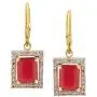 Efulgenz Fashion Jewelry Set of Indian CZ Mangalsutra Pendant Necklace Stud & Hoop Earrings Efulgenz Fashion Jewelry Set of Indian CZ Mangalsutra Pendant Necklace Stud & Hoop Earrings