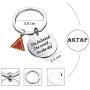 AKTAP Delta Sigma Theta Gift She Believed She Could So She Did Keychain Gift for Sorority Sister DST Paraphernalia Sorority Gifts