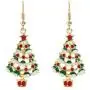 ALoveSoul Christmas Earrings for Women - Xmas Dress Up Jewelry Earrings, Christmas Tree Earrings, Apple Earrings, Ball Asymmetric Earrings