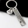 Hibetek Mentor Appreciation Gifts Jewelry Thank You Gift You Make a Difference Keychain for Volunteer Appreciation,Coach Mentor Gift,Employee Gift,Social Worker Gifts