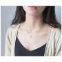Small Cross Pendant Necklace for Women Girls Men S925 Sterling Silver White Gold Plated Tiny Polished Crucifix Chain Simple Pray Personalized Jewelry Best Friend Gift Box 18''