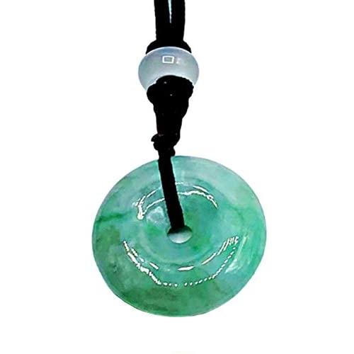 Cuckoo Jade Necklace | Certified 100% Grade A Quality | Adjustable Length | for Good Luck & Long Life