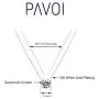 PAVOI 14K Gold Plated Swarovski Crystal Solitaire 1.5 Carat (7.3mm) CZ Dainty Choker Necklace | Gold Necklaces for Women