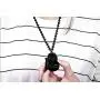 Pure Natural Obsidian Pendant Necklace Obsidian Crystal Pendant Necklace Pattern with Extend Bead Chain for Men or Women Pure Natural Obsidian Pendant Necklace Obsidian Crystal Pendant Necklace Pattern with Extend Bead Chain for Men or Women