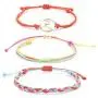 ZHEPIN 3PCS Braided Rope Bracelet Set Handmade Waterproof Wrap Bracelet Charm Woman Kids … ZHEPIN 3PCS Braided Rope Bracelet Set Handmade Waterproof Wrap Bracelet Charm Woman Kids …