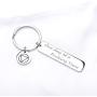 One Day at A Time keychain Sobriety Gift Addiction Recovery Gift AA Gift Inspirational Jewelry Motivational Gifts