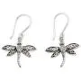 NOVICA .925 Sterling Silver and Blue Topaz Dangle Earrings, Enchanted Dragonfly NOVICA .925 Sterling Silver and Blue Topaz Dangle Earrings, Enchanted Dragonfly