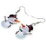 Bonsny Acrylic Drop Dangle Christmas Gifts Frosty Snowman Earrings Ornaments Decorations Jewelry For Women Accessories Bonsny Acrylic Drop Dangle Christmas Gifts Frosty Snowman Earrings Ornaments Decorations Jewelry For Women Accessories