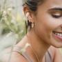 MYEARS Women Gold Huggie Hoop Earrings Tassel Dangle Drop 14K Gold Filled Small Boho Beach Simple Delicate Hypoallergenic Jewelry Gift