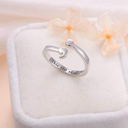 My Story Isnt Over Yet Sterling Silver Semicolon Ring This Too Shall Pass Ring Jewelry Size 5-10