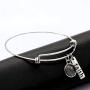 Uloveido Christian Bracelet Faith Bracelet Mustard Seed Faith Adjustable Bangle Religious Jewelry Gifts for Men and Women 2.5 inch