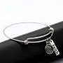 Uloveido Christian Bracelet Faith Bracelet Mustard Seed Faith Adjustable Bangle Religious Jewelry Gifts for Men and Women 2.5 inch