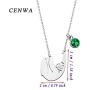 CENWA Mama Sloth Jewelry Sloth Mom Necklace with 12 Months Birthstone Birthday Gift Sloth Necklace Sloth Family Jewelry for Mother Daughter