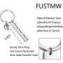 FUSTMW Midwife Gifts Fucking Great Midwife Keychain Nurse Midwife Thank You Gift for Doula with Baby Footprint Charm Midwife Graduation Gifts