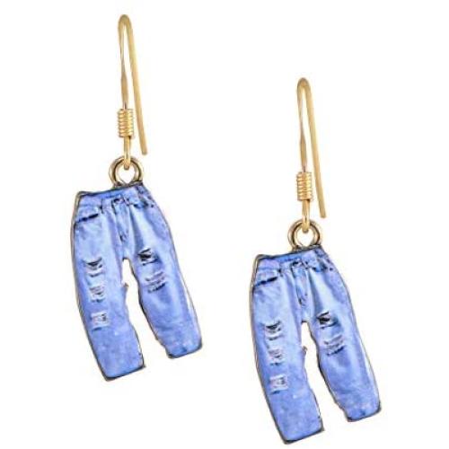 chelseachicNYC Whimsical Charm Dangle Earrings - Blue Butterfly