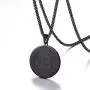 U7 Coin Medal Pendant Stainless Steel 18K Gold Plated Bitcoin Jewelry Digital Cryptocurrency Blockchain Bitcoin Necklaces