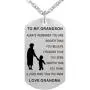 TTVOVO Dad Mom to My Son Daughter Inspirational Necklace Dog Tag Pendant Necklace Always Remember You Are Braver Than You Believe Military Motivational Encouragement Dogtags Jewelry Birthday Love Gift TTVOVO Dad Mom to My Son Daughter Inspirational Necklace Dog Tag Pendant Necklace Always Remember You Are Braver Than You Believe Military Motivational Encouragement Dogtags Jewelry Birthday Love Gift