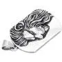 Gungneer Lion Dog Tag Necklace Pendant Stainless Steel Keel Chain King Jewelry Strength Talisman for Men Women Gungneer Lion Dog Tag Necklace Pendant Stainless Steel Keel Chain King Jewelry Strength Talisman for Men Women
