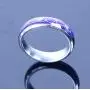 ToRhine Jewelry Ring Color Changing, Titanium Steel Mood Rings for Women and Men, Temperature Change Color Heartbeat ECG Engagement Ring ToRhine Jewelry Ring Color Changing, Titanium Steel Mood Rings for Women and Men, Temperature Change Color Heartbeat ECG Engagement Ring