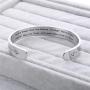 Bracelets for Women Inspirational Gifts for Christmas gift Motivational Birthday Cuff Bangle Friendship Personalized Mantra Jewelry Come Gift Box