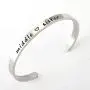 LIUANAN Cuff Bracelets for Women Inspirational Jewelry Gift with Engraved Quote LIUANAN Cuff Bracelets for Women Inspirational Jewelry Gift with Engraved Quote