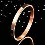 MeMeDIY Personalized Bracelet Engraving Name Identification ID Customized for Women Girls Stainless Steel Cuff Bangle (Small and Large Sizes, 6 Colors)