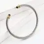 Tiyad Cable Wire Cuff Bracelet Bangle Bracelets for Women Stainless Steel Twisted Cable Cuff Tiyad Cable Wire Cuff Bracelet Bangle Bracelets for Women Stainless Steel Twisted Cable Cuff