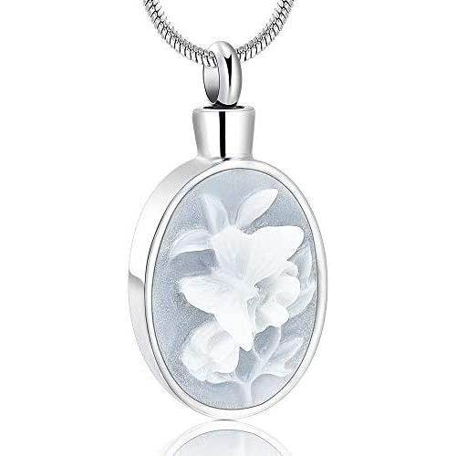 memorial jewelry Butterfly Flower Urn Necklace Unisex Ashes Keepsake Funeral Casket Jewelry memorial jewelry Butterfly Flower Urn Necklace Unisex Ashes Keepsake Funeral Casket Jewelry