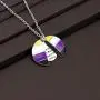 CENWA Non-Binary Gift Non Binary Pride Queer Gift Non Binary Flag Im The Non-Binary Sheep in The Family Open Locket Necklace CENWA Non-Binary Gift Non Binary Pride Queer Gift Non Binary Flag Im The Non-Binary Sheep in The Family Open Locket Necklace