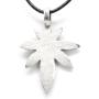 Trilogy Jewelry Pewter Medical Marijuana Pot Leaf Pendant on Leather Necklace