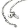 Controse Stainless Steel Skull and Roses Necklace 15” - 17'' Adjustable Controse Stainless Steel Skull and Roses Necklace 15” - 17'' Adjustable